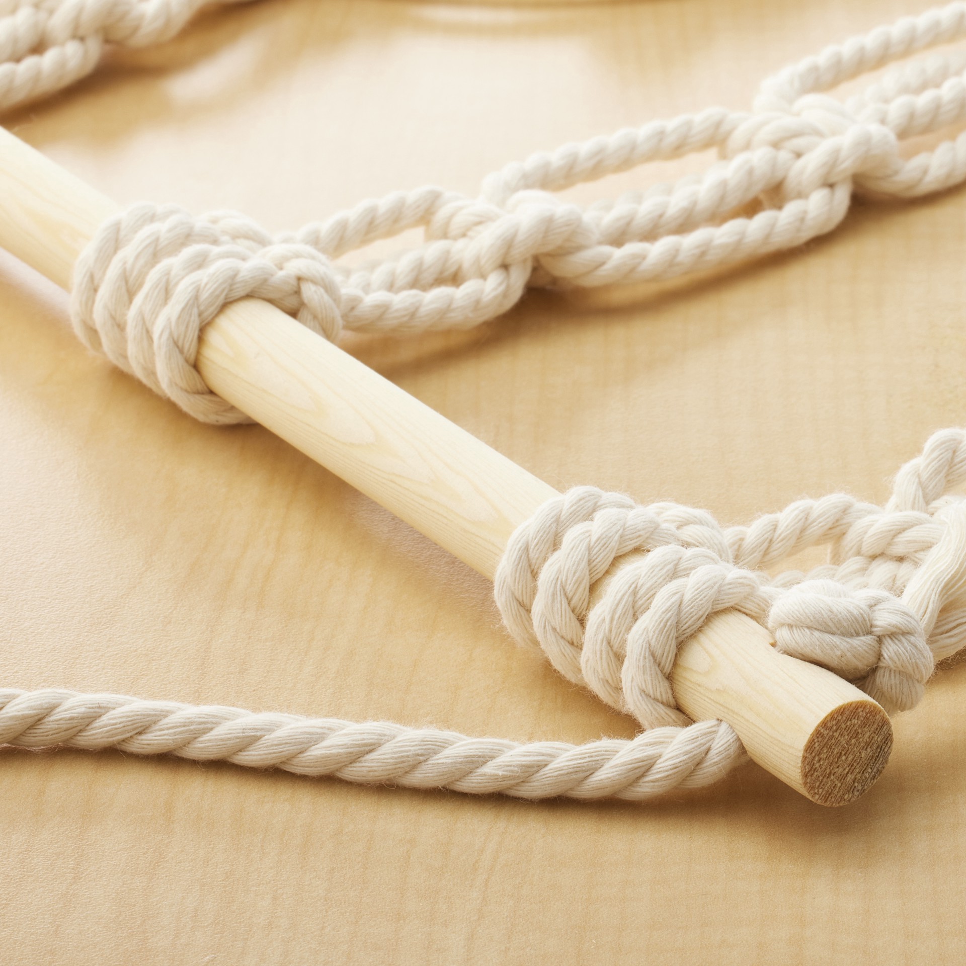 slide 2 of 5, Pre-Drilled Wood Dowel By Loops & Threads, 12 in