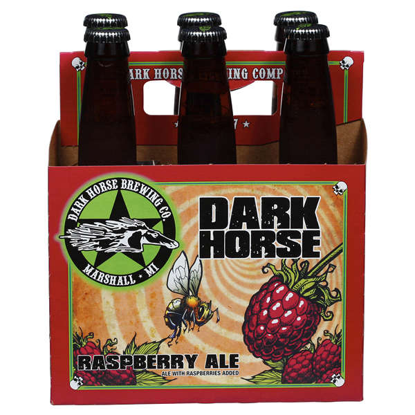 slide 1 of 1, Dark Horse Raspberry Ale, 6 ct; 12 fl oz