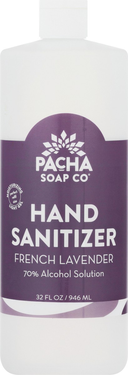 slide 7 of 11, Pacha Soap Co. French Lavender Hand Sanitizer Gel 32 oz, 32 oz