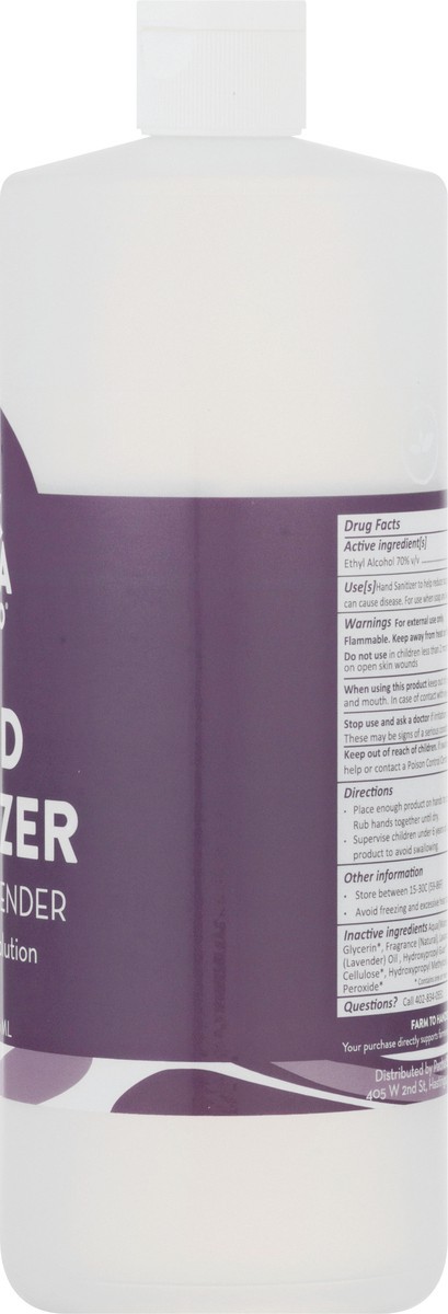 slide 9 of 11, Pacha Soap Co. French Lavender Hand Sanitizer Gel 32 oz, 32 oz