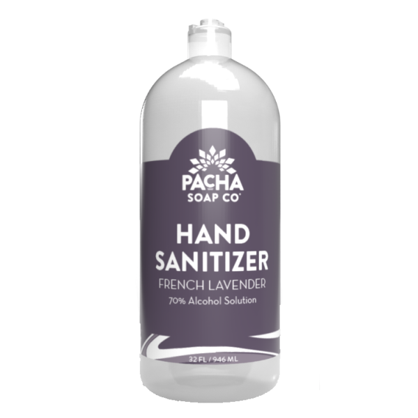 slide 1 of 1, Pacha Soap Co. French Lavender Hand Sanitizer, 32 oz