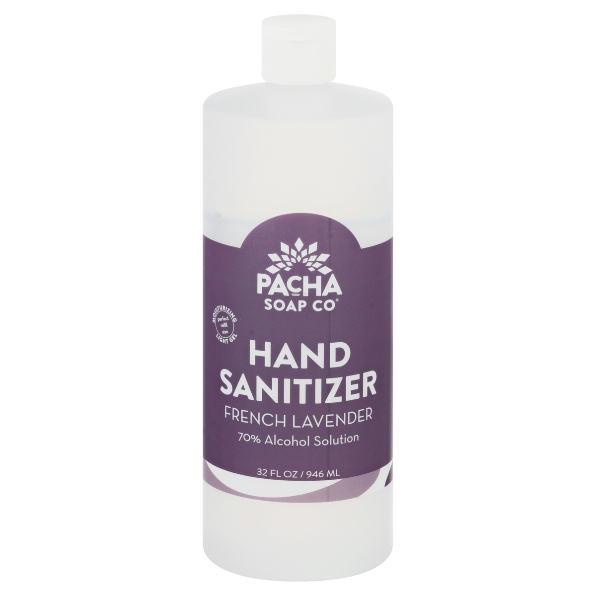slide 1 of 1, Pacha Soap Co. French Lavender Hand Sanitizer, 32 oz