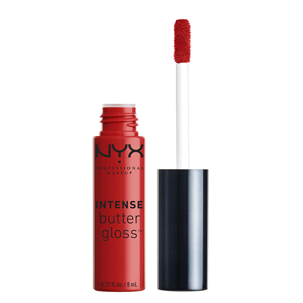 slide 1 of 1, NYX Professional Makeup Professional Intense Butter Gloss Lip Gloss Cinnamon Roll, 0.27 fl oz