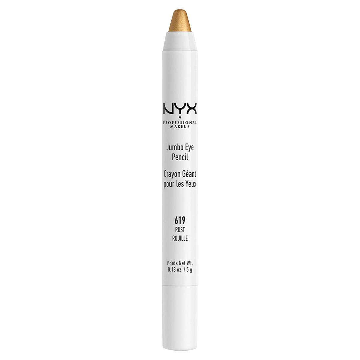 slide 1 of 1, NYX Professional Makeup Rust Jumbo Eye Pencil, 1 ct