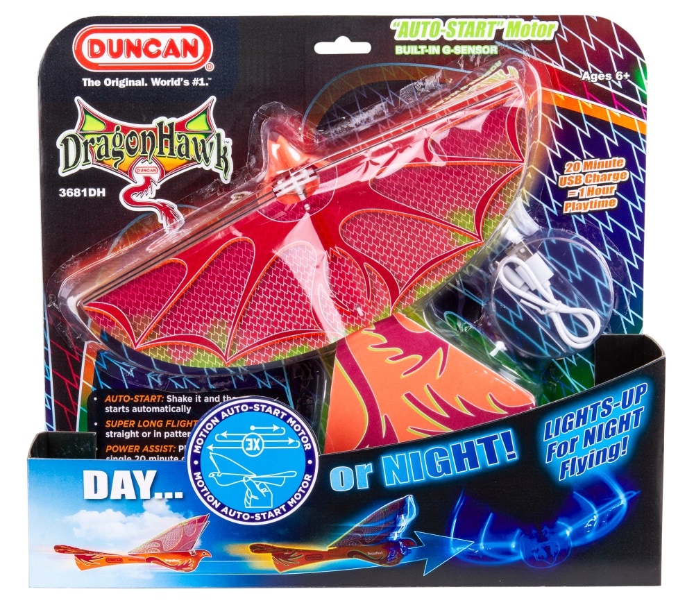 slide 1 of 1, Duncan Dragon Hawk Light Up Motorized Toy, 1 ct