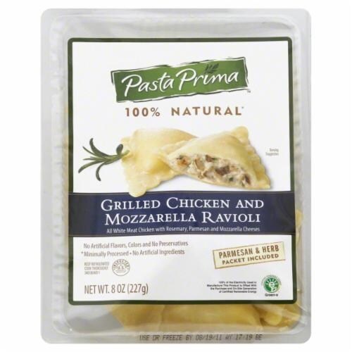 slide 1 of 1, Pasta Prima Grilled Chicken & Mozzarella Ravioli, 9 oz