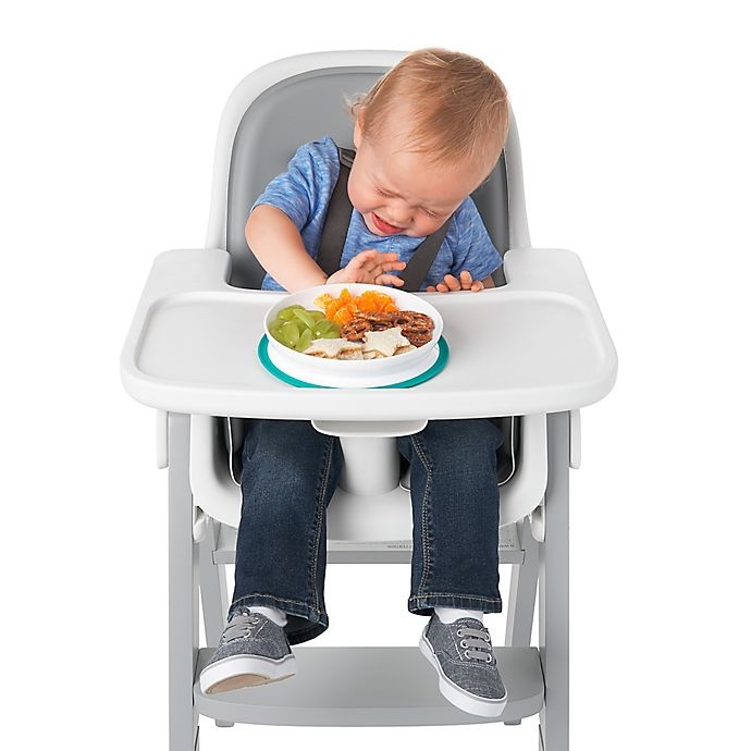 slide 6 of 8, OXO Tot Stick & Stay Plate - Teal, 1 ct