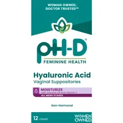PH-D Feminine Health Hyaluronic Acid Suppositories