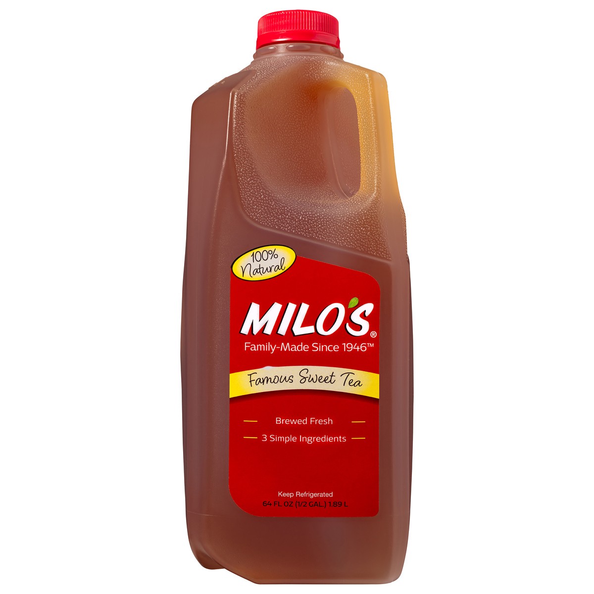 slide 1 of 2, Milo's Famous Sweet Tea- 64 oz, 64 oz