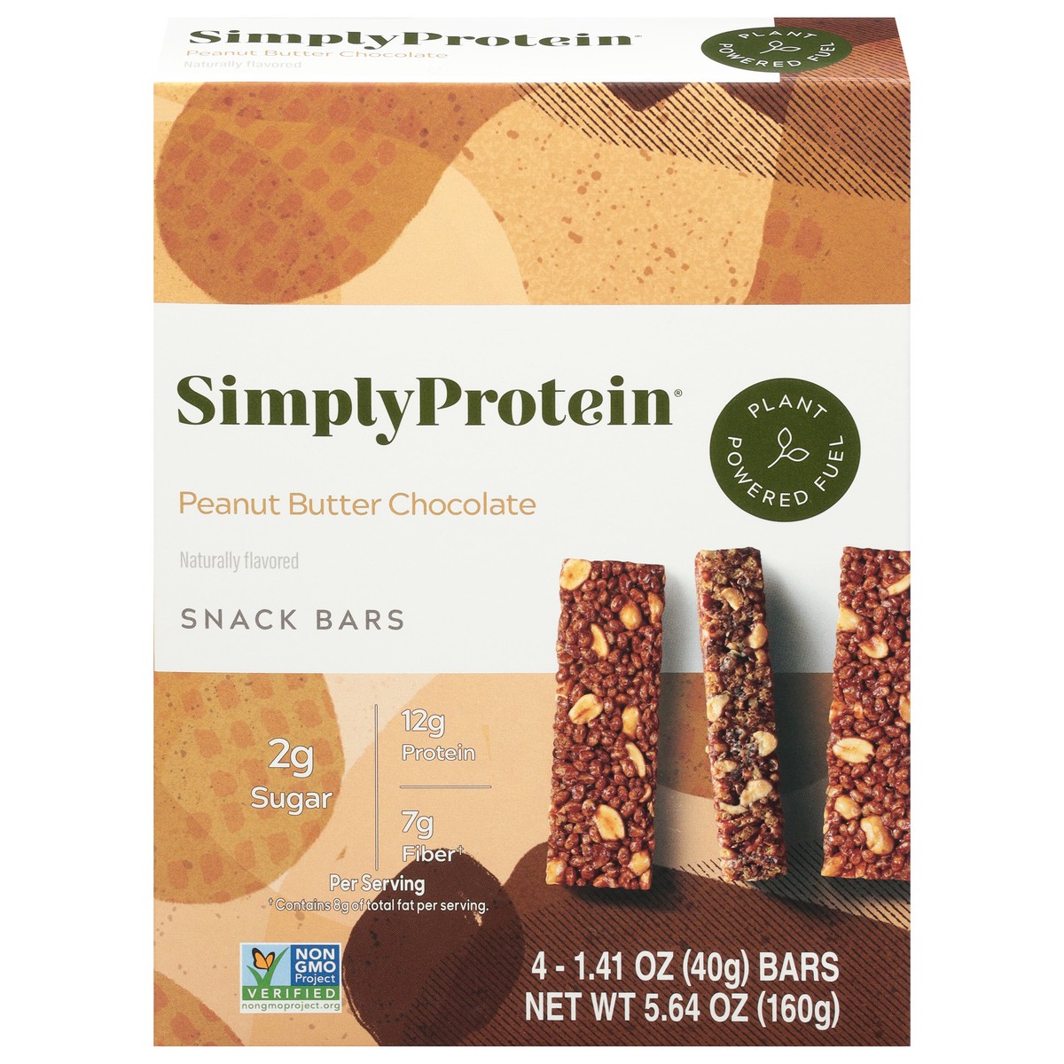 slide 2 of 14, SimplyProtein Crispy Peanut Butter Chocolate Flavored Snack Bars 4 - 1.41 oz Bars, 4 ct