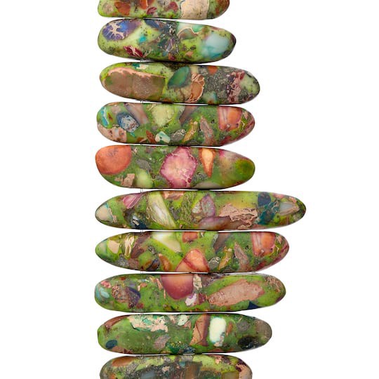 slide 1 of 3, Multicolor Composite Stone Beads, 20mm By Bead Landing, 20 mm