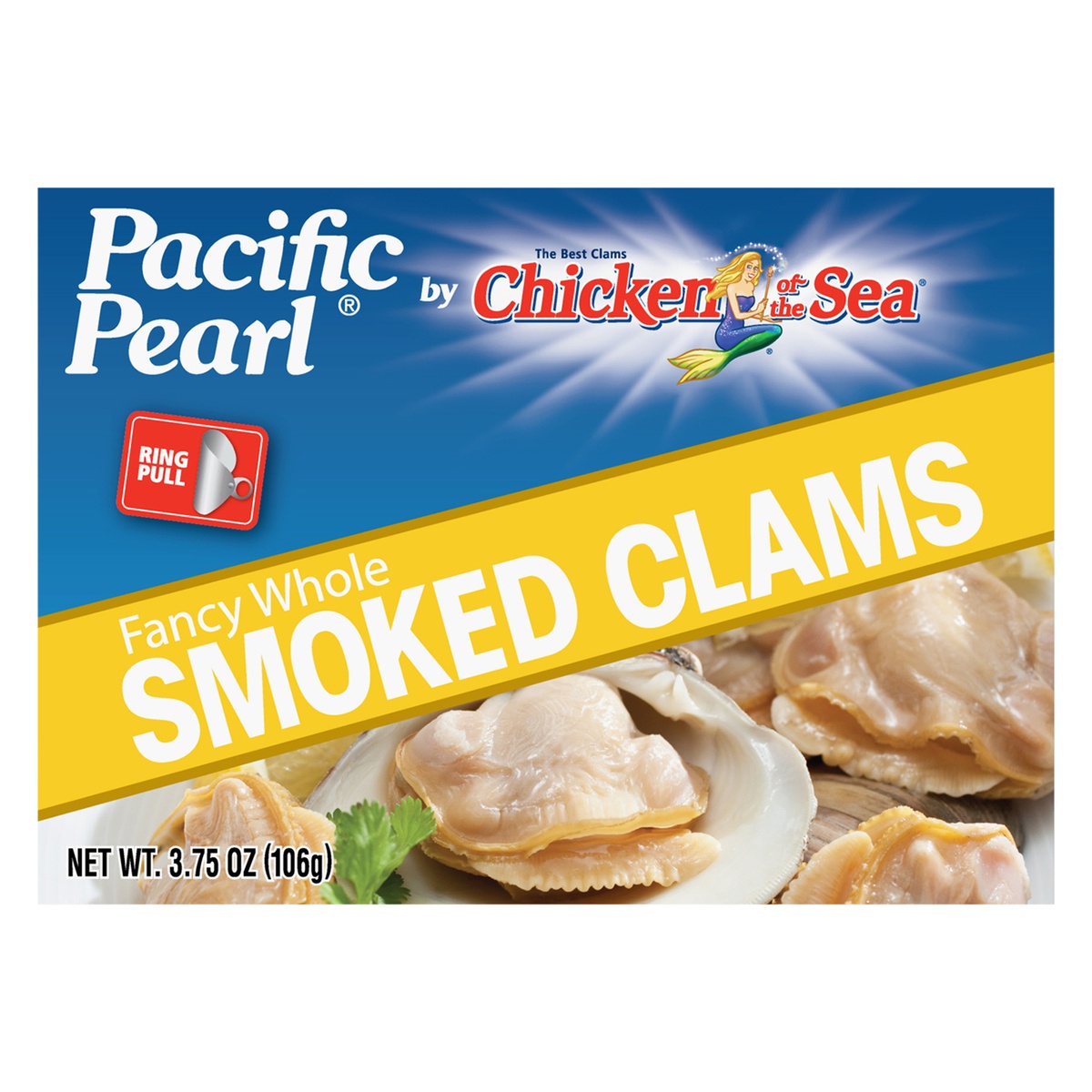 slide 1 of 1, Chicken of the Sea Fancy Whole Smoked Clams 3.75 oz, 3.75 oz