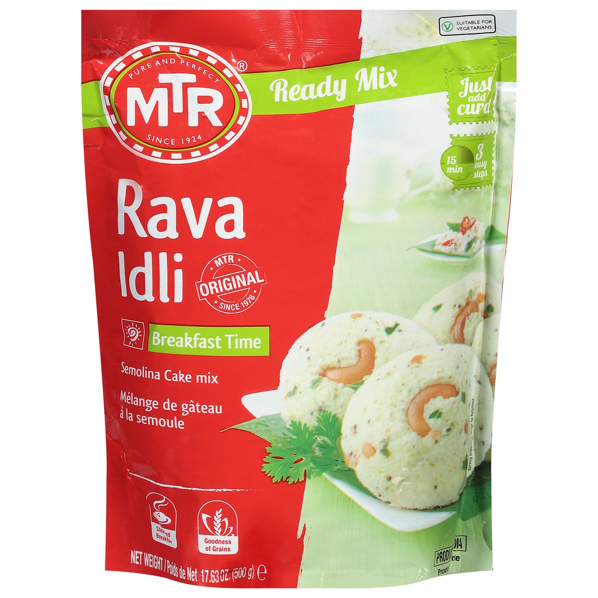 slide 1 of 13, MTR Rava Idli 17.63 oz, 17.63 oz