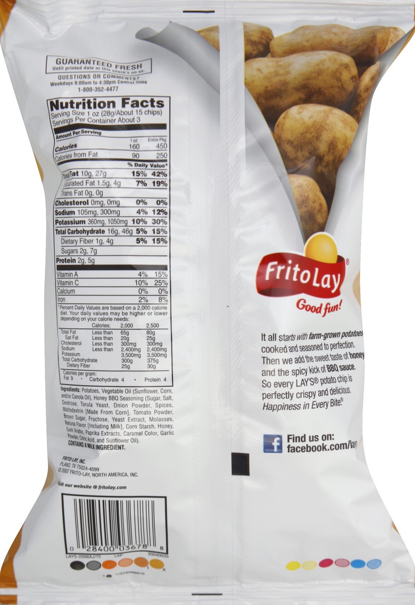 slide 6 of 6, Lay's Potato Chips 2.875 oz, 2.88 oz