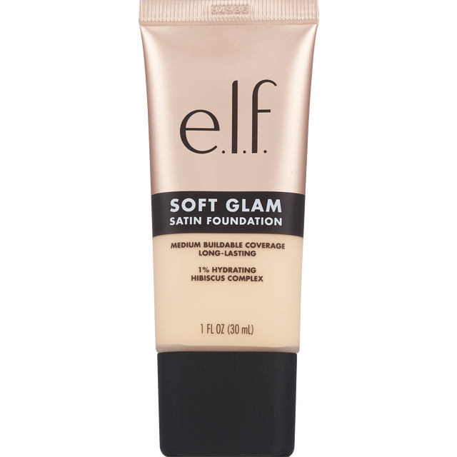slide 1 of 1, E.L.F. Cosmetics Soft Glam Satin Foundation, 11 Fair Neutral, 1 oz