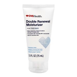 slide 1 of 1, CVS Double Face Moisturizer, 2.5 oz