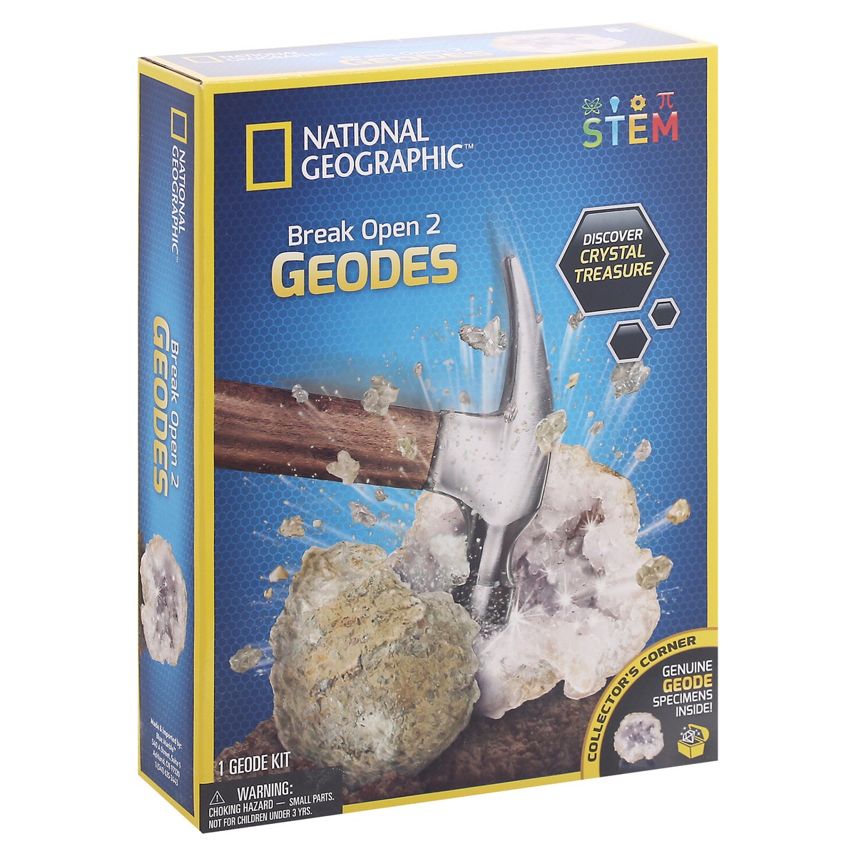 slide 5 of 9, National Geographic Break Open Geode Kit, 1 ct