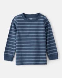 Carter's Toddler Boy Striped Long-Sleeve Tee - Navy Navy 3T