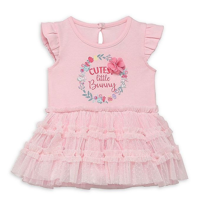 slide 1 of 1, Baby Starters Newborn First Easter Tutu Bodysuit - Pink, 1 ct