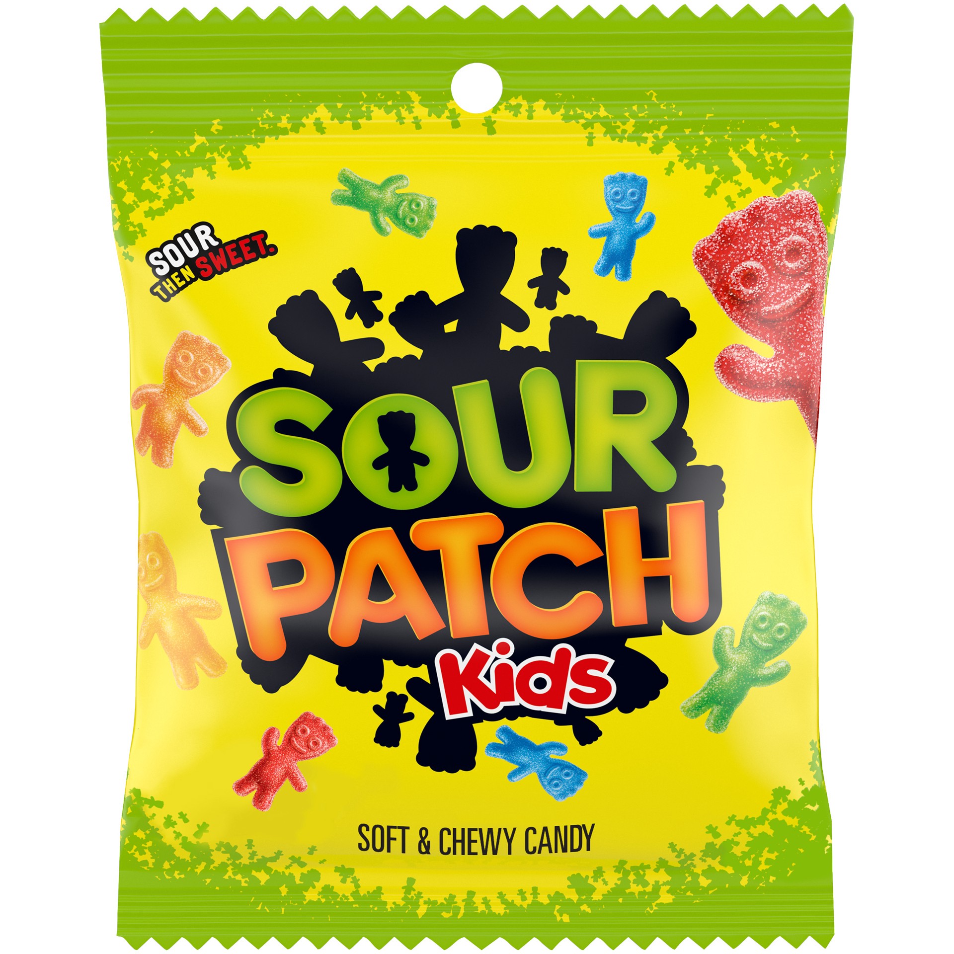 slide 1 of 9, SOUR PATCH KIDS Soft & Chewy Candy, 3.6 oz, 4 oz