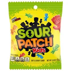 SOUR PATCH KIDS Soft & Chewy Candy, 3.6 oz