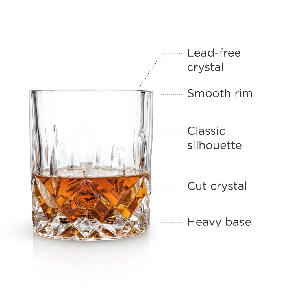 slide 3 of 4, Admiral Crystal Tumblers, 4 ct