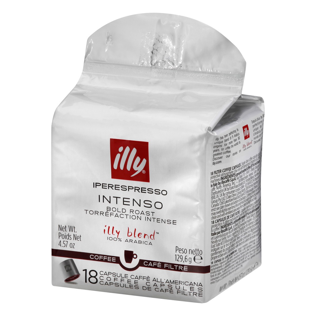 slide 4 of 9, illy IperEspresso Intenso Bold Roast Capsules Coffee 18 ea, 18 ct