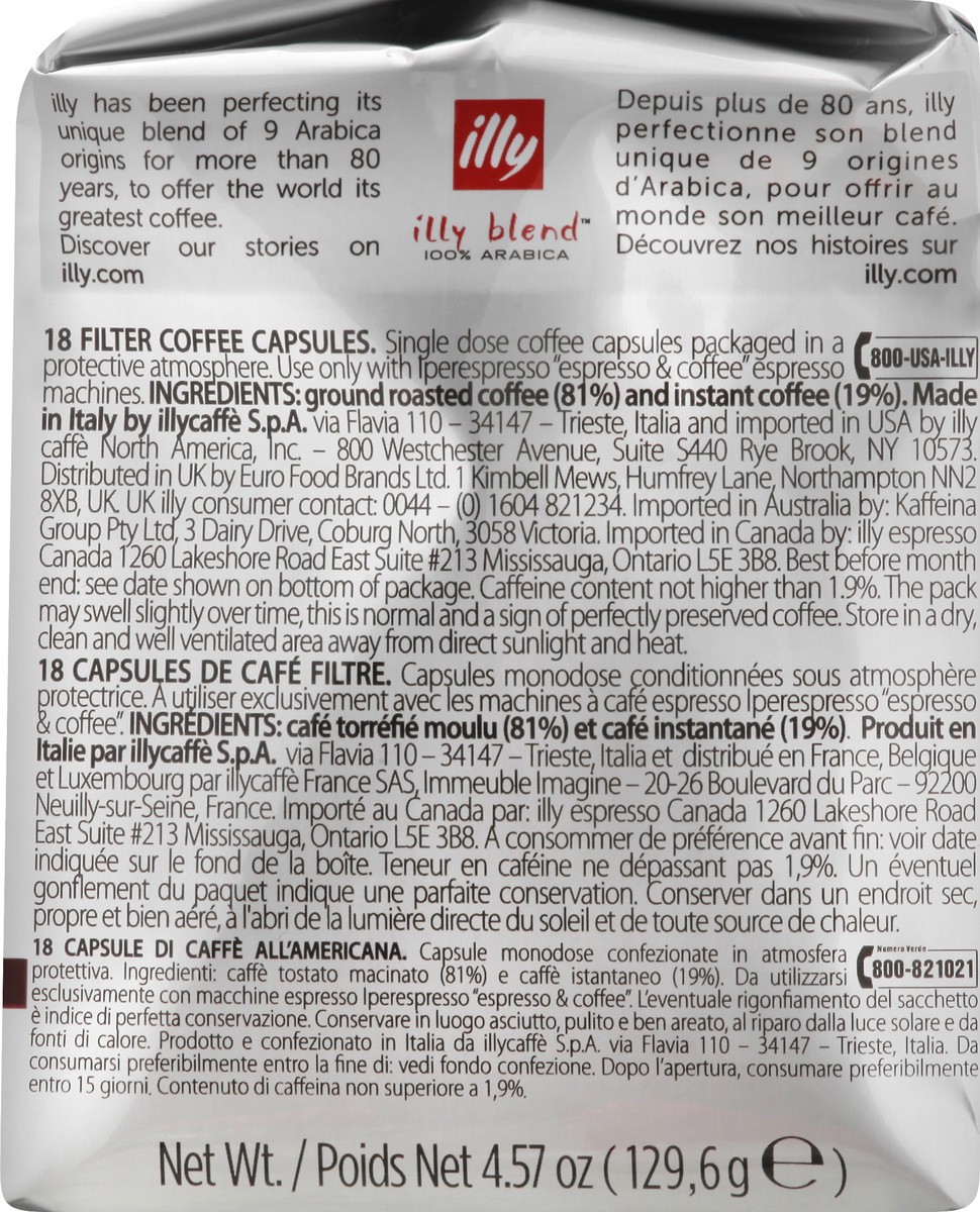 slide 8 of 9, illy IperEspresso Intenso Bold Roast Capsules Coffee 18 ea, 18 ct