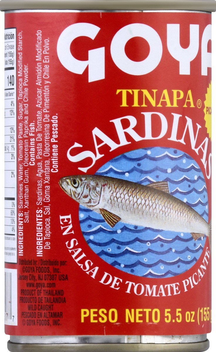 slide 7 of 12, Goya Tinapa Hot Sardines 5.5 oz, 5.5 oz