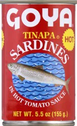 Goya Tinapa Hot Sardines - 5.5 oz