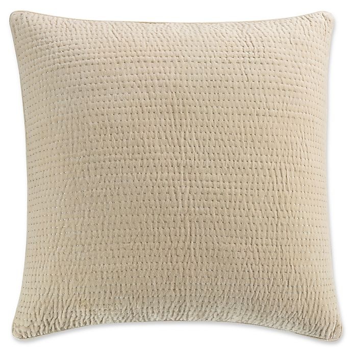 slide 1 of 1, KAS Amara European Pillow Sham - Light Gold, 1 ct