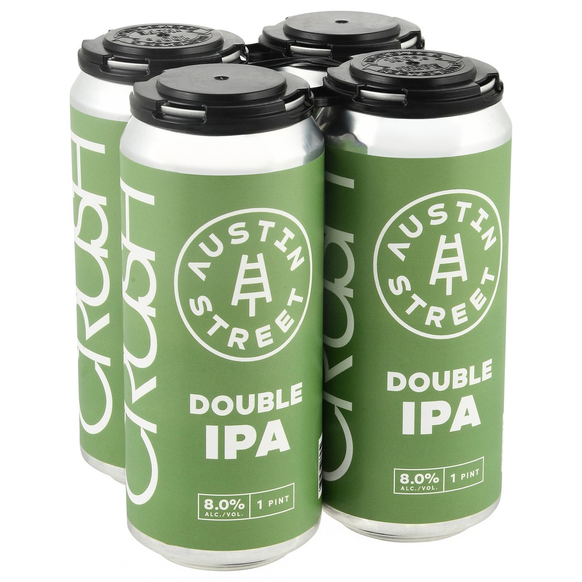 slide 4 of 4, Austin Street Double IPA Beer 4 - 1 pt Cans, 4 ct