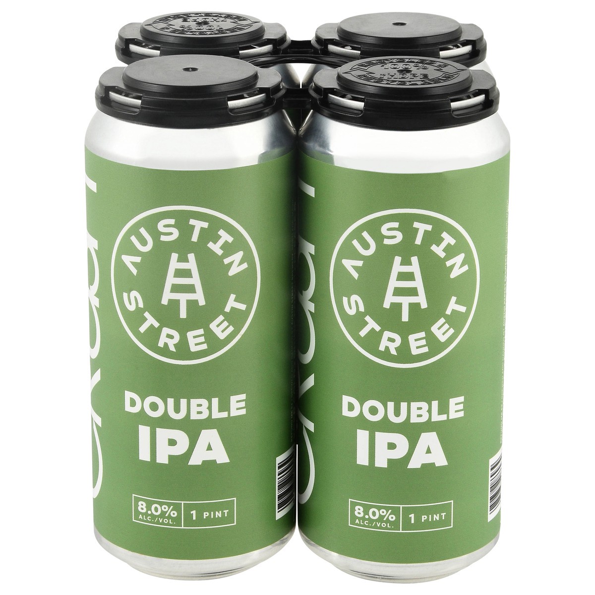 slide 1 of 4, Austin Street Double IPA Beer 4 - 1 pt Cans, 4 ct
