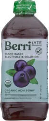 Berri Lyte Organic Acai Berry Flavor Plant-Based Electrolyte Solution 1.1 qt
