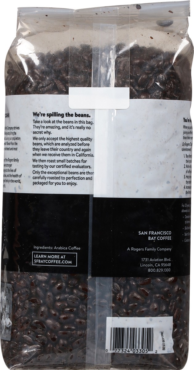 slide 6 of 9, SF Bay Coffee Whole Bean Dark Roast French Roast Coffee 2 lb, 2 lb