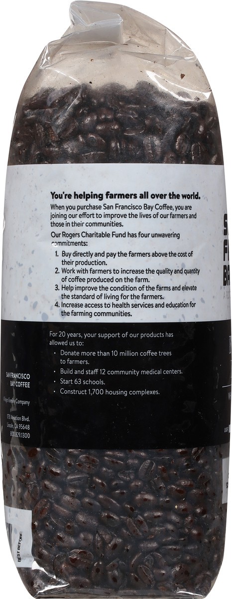 slide 8 of 9, SF Bay Coffee Whole Bean Dark Roast French Roast Coffee 2 lb, 2 lb