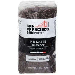 SF Bay Coffee Whole Bean French Roast Coffee 32 oz
