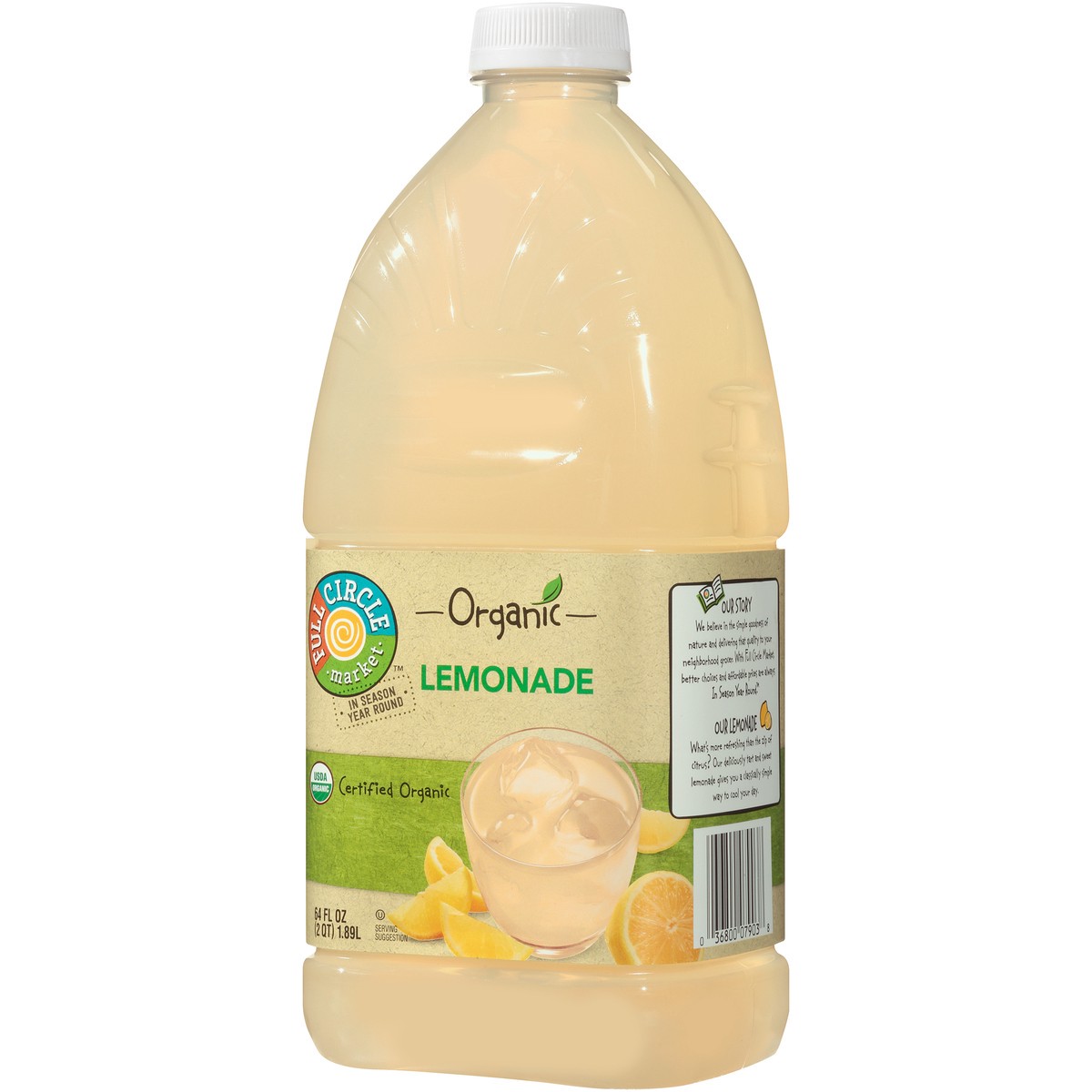 slide 2 of 9, Full Circle Market Lemonade - 64 fl oz, 64 fl oz