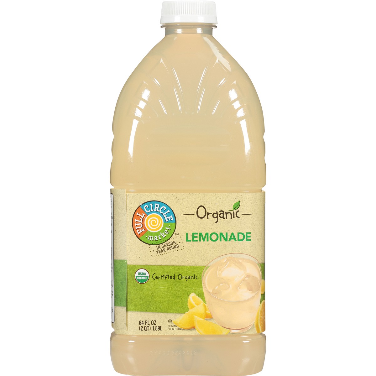 slide 3 of 9, Full Circle Market Lemonade - 64 fl oz, 64 fl oz