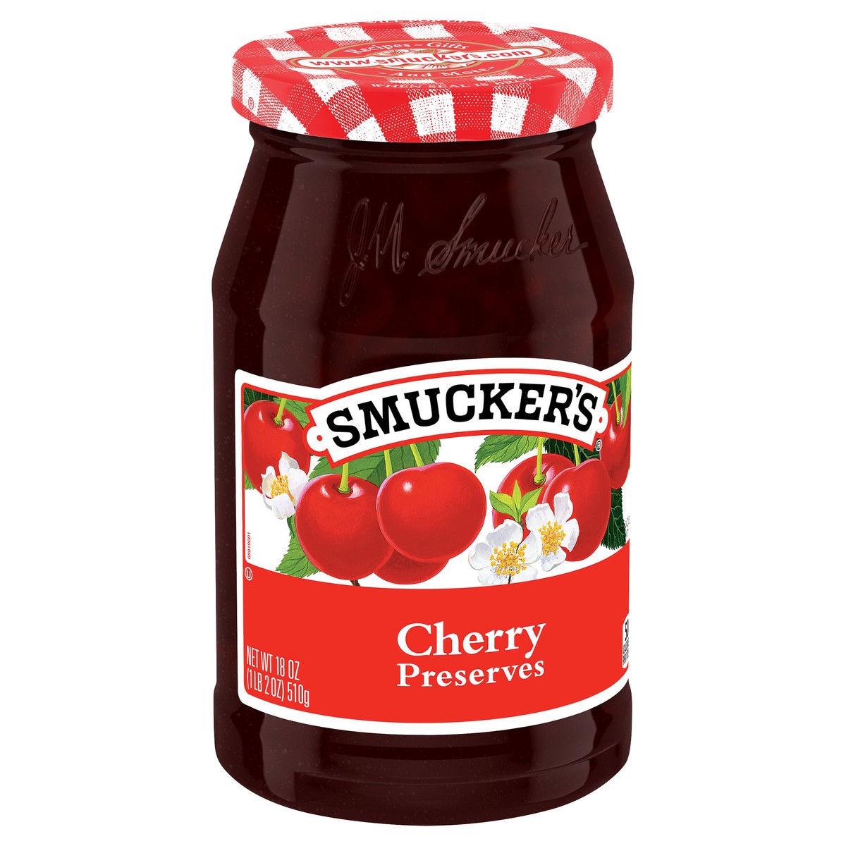 slide 5 of 8, Smucker's Cherry Preserves, 18 Ounces, 18 oz