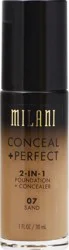 Milani Conceal + Perfect Sand 07 2-in-1 Foundation + Concealer 1 oz