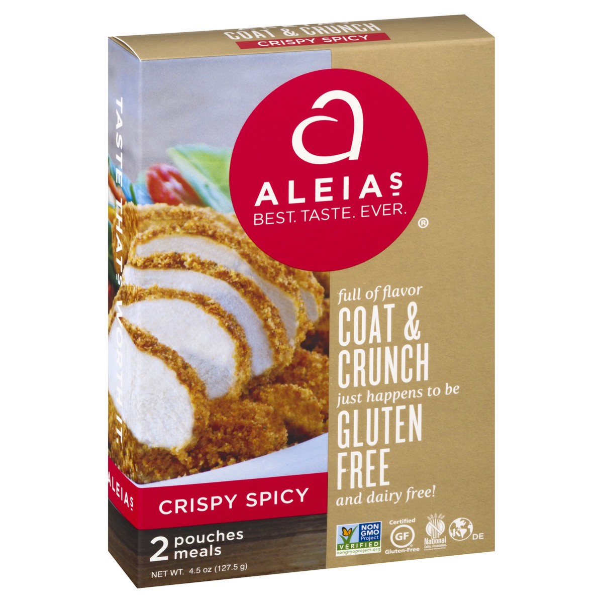 slide 5 of 13, Aleia's Crispy Spicy Coating, 4.5 oz