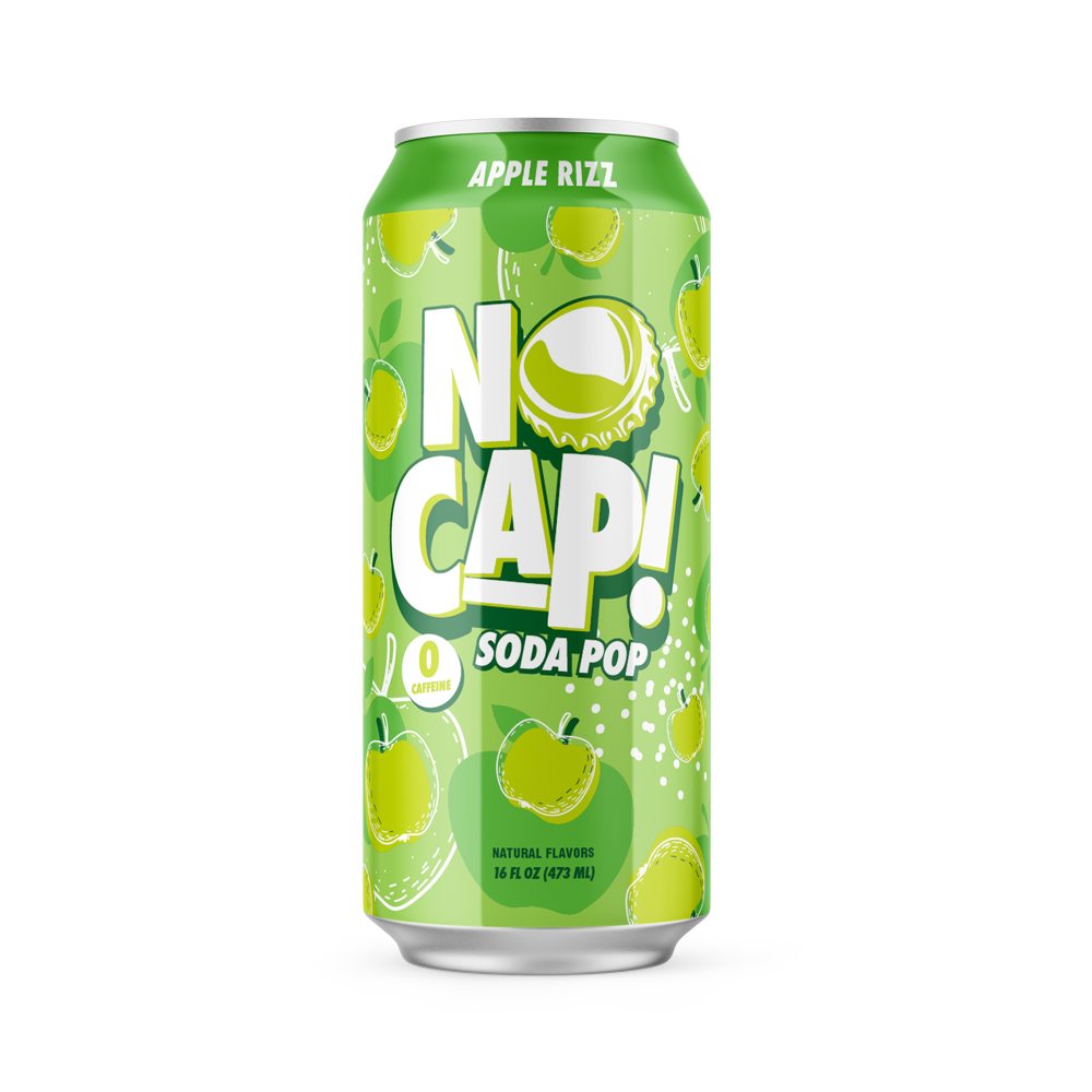slide 2 of 3, No Cap Apple Rizz, 16 oz