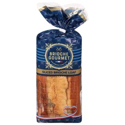 Brioche Gourmet Sliced Brioche Loaf 17.64 oz
