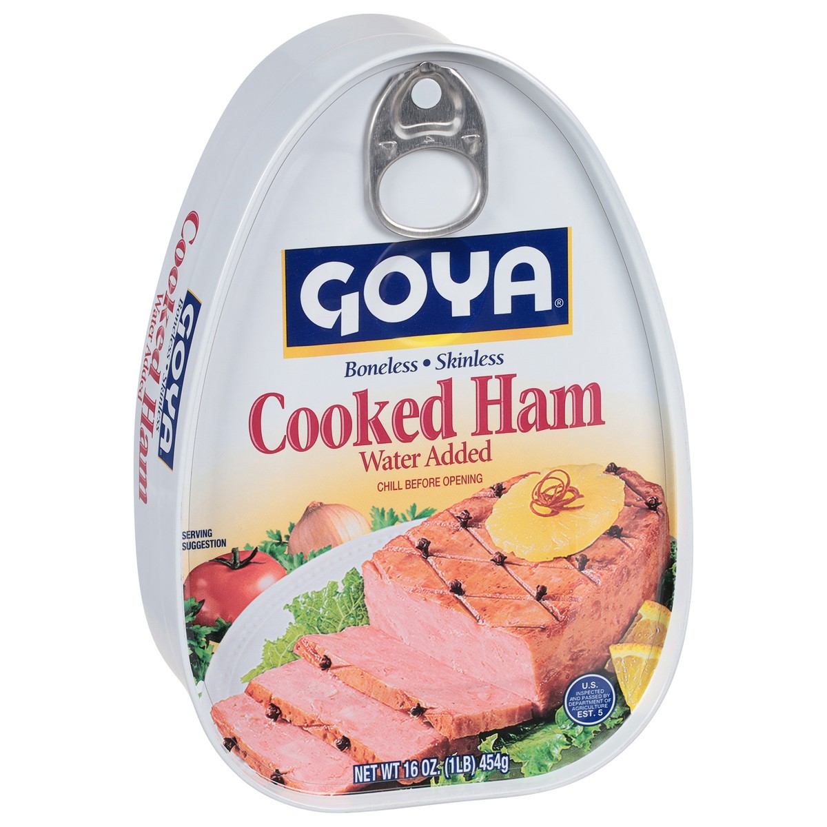 slide 3 of 4, Goya Boneless Skinless Cooked Ham 16 oz, 16 oz