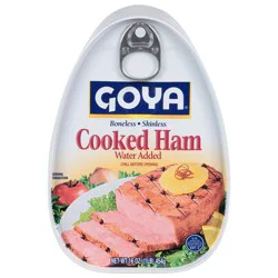 Goya Boneless Skinless Cooked Ham 16 oz