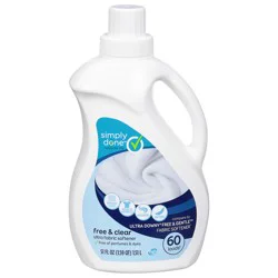 Simply Done Ultra Free & Clear Fabric Softener 51 fl oz