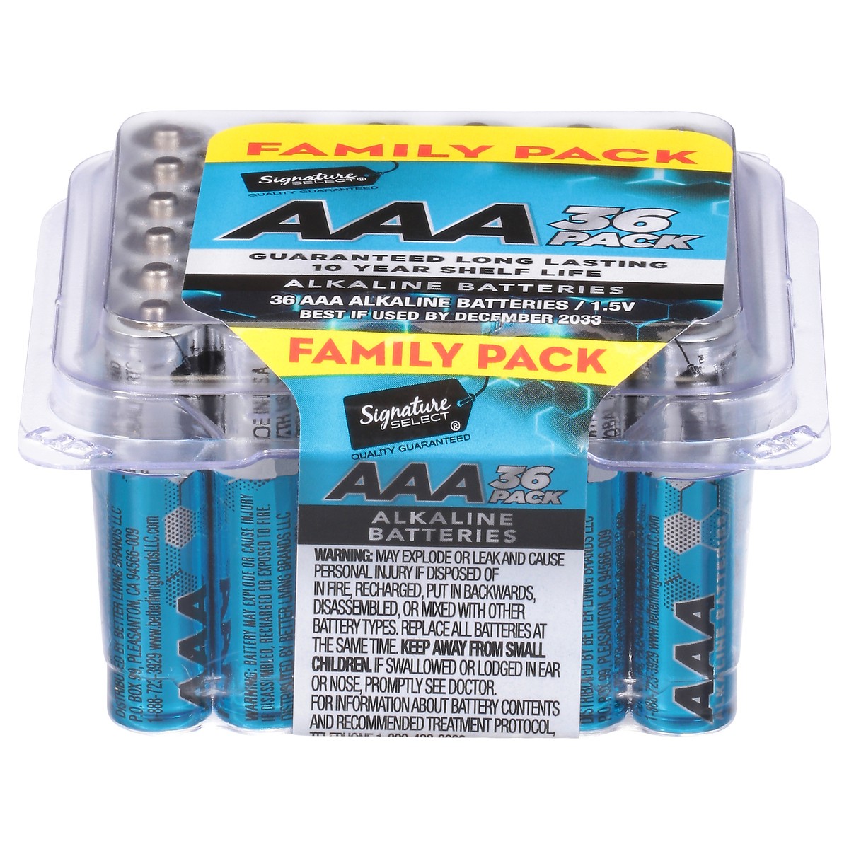 slide 3 of 4, Signature Select Aaa Battery - 36 Count, 36 ct