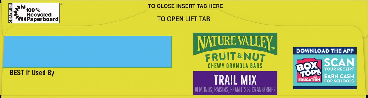 slide 5 of 8, Nature Valley Chewy Fruit and Nut Granola Bars, Trail Mix- 6 ct, 6 ct
