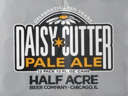 Half Acre Brewing Co. 12 Pack Daisy Cutter Pale Ale Beer 12 ea